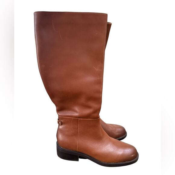 NWOT Sam Edelman Mable Wide Café in Rich Cognac – Sz 9.5 M - Picture 6 of 8